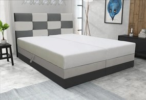 Manželská posteľ LUISA vrátane matraca,140x200, Cosmic 160/Cosmic 10