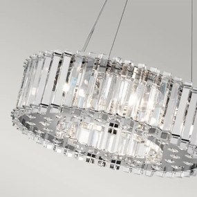 Kichler KL-CRYSTAL-SKYE-P-A- LED Kúpeľňový luster CRYSTAL SKYE 6xG9/3W/230V IP44