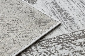 Koberec LIRA E1468 Rozeta, štrukturálny, glamour - sivý