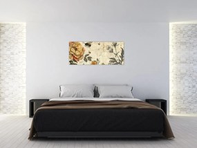 Obraz - Včelia lúka (120x50 cm)