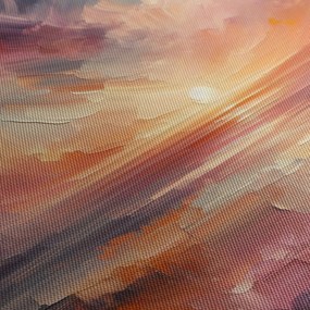 Obraz - Maľované červánky (90x60 cm)