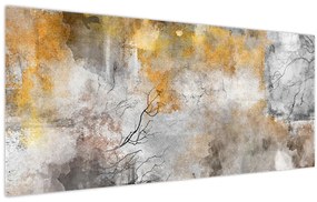 Obraz - Abstrakcia (120x50 cm)
