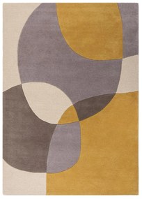 Kusový koberec Radiance Glow Ochre, 120x170, žltá, obývacia izba, Flair Rugs
