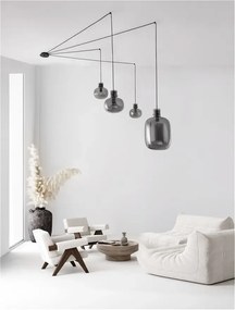 Luster na lanku Cinzia 180 smoky