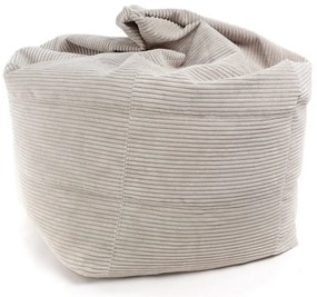 Manšestrový sedací vak Sofi 400 l – 115 cm – 5 farieb Farba: SZ83 - béžový