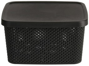 Úložný kôš Black1, 27,5x15x22 cm