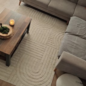 Ayyildiz, Kusový koberec Art 1121 Cream, 240x340, béžová, obývacia izba