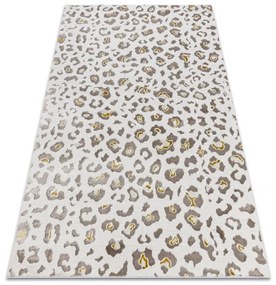 Koberec BLISS Z232AZ128 leopardí vzor, krémový / béžový