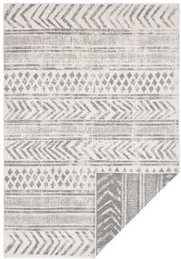 NORTHRUGS - Hanse Home koberce Kusový koberec Twin Supreme 103862 Grey / Cream – na von aj na doma - 120x170 cm