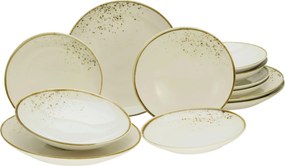 XXXLutz KOMBINOVANÝ SERVIS Nature Collection Natural Living 12-dielne Creatable - Online Only bytové doplnky - 007768134502