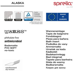 Protišmyková podložka do vane 36x91 cm Alaska – Spirella