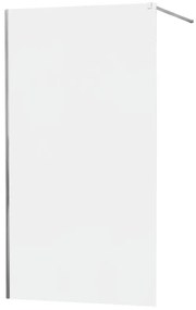 Mexen Kioto, sprchová zástena typu WALK-IN 140x200 cm, 8mm sklo s efektom námrazy, 800-140-000-00-30