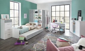 Jednolôžková posteľ Joker 90x200 cm, biela