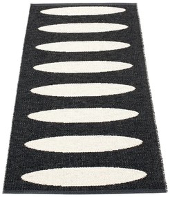 Čierny vnútorný a vonkajší behúň 70x150 cm Ella Black – Pappelina