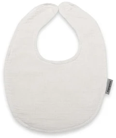 Mušelínový detský podbradník New Baby white