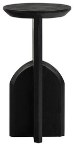 Okrúhly odkladací stolík z masívu akácie ø 30 cm Kioni – WOOOD