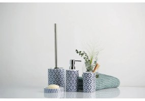 Modrá keramická WC kefa Lorca – Wenko