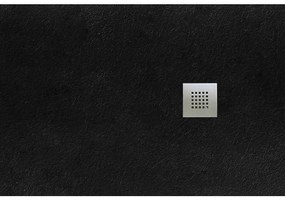 Rohová Vanička Opal 160/80/2.6 čierna