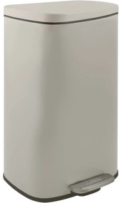 Spirella Pedálový odpadkový kôš soft-close Akira 30 l, matná sivohnedá, 30 l