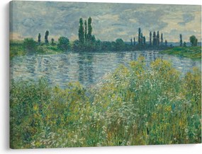 Obraz - Claude Monet, Banks of the Seine, reprodukcia (70x50 cm)