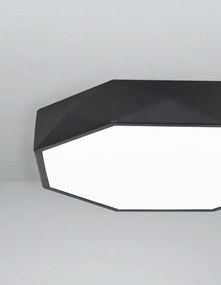 LED stropné svietidlo Eben 40 čierne