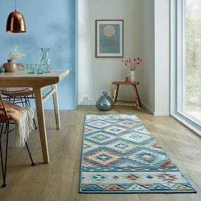Modrý vonkajší behúň 80x230 cm Avery Blue – Flair Rugs