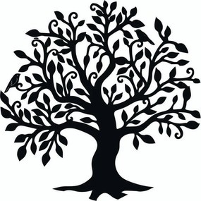 Drevený obraz Strom života - Moderný 3D obraz na stenu I SENTOP PR0206 len konare