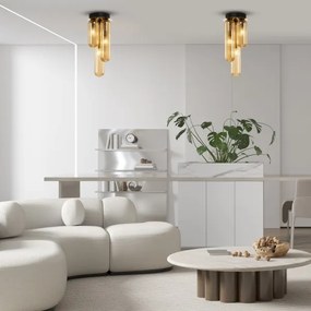 Prisadený luster PAX 3xG9/9W/230V zlatá