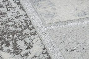 Behúň LIRA HE527 Natura, štrukturálny, glamour - sivý