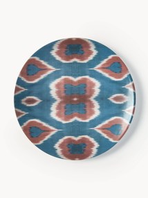 Ručne vyrobená porcelánová podložka pod tanier Ikat