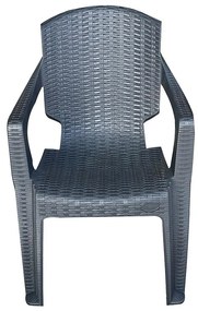 Plastová stolička Infinitty šedá