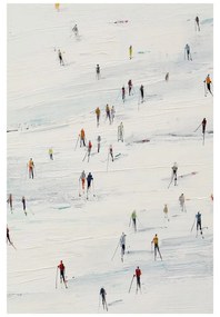 Obraz zimné radovánky na svahu