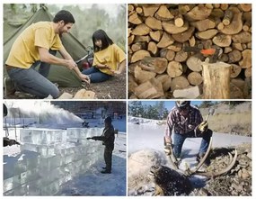 CROWNMAN Univerzálna sekera 1500g 80cm