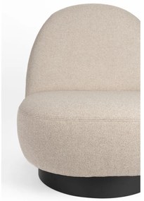 Béžové otočné kreslo Eden – Zuiver