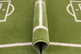 Koberec CLARA KIDS 02922A Ihrisko zelený / krémový