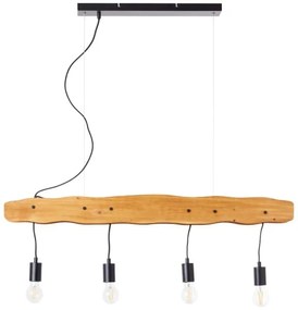 Brilliant - Luster na lanku BAKER 4xE27/40W/230V