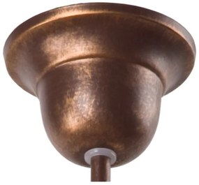 Brilagi - LED Luster na reťazi ANTICO 3xE27/60W/230V bronz patina