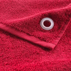 Červený froté bavlnený uterák 50x50 cm Cuistot – douceur d'intérieur