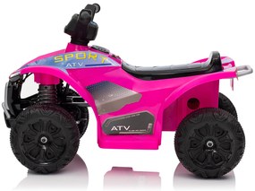 Elektrické autíčko QUAD Kids E-ATV ružové