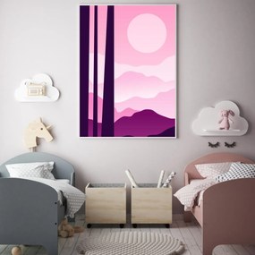 Plagát - Horská krajina (A4)