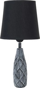 Šedivo čierna stolná lampa Sofia - 26 * 19 * 38 / E27