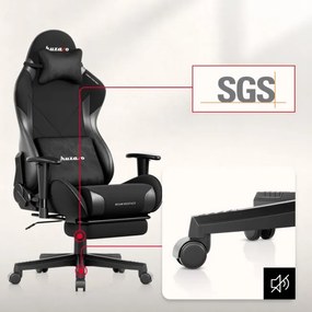 Herná stolička Force 5.7 Black carbon