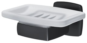 Miska na mydlo AM.PM Gem AGA34222 nástenná, sklo, čierna