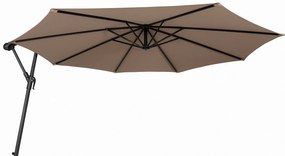 Zahradní slunečník Houseland Zynex 300 cm světle hnědý