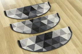 Nášľap na schody Nolan 19 trojuholníky sivý