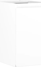 Mexen Orio, kúpeľňová skrinka 30 cm, 1 dvierka, biela matná, 91A11-03047-1-BF01