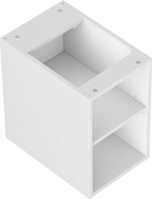 Mexen Box-A, otvorená skrinka s policou 30 cm, biela matná, 91AX2-0300-470-0-01