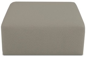 Svetlohnedý modul pohovky z textílie buklé Roxy – Scandic