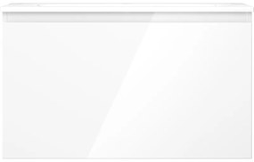 Mexen Orio, kúpeľňová skrinka 80 cm s umývadlom Vela, 1 zásuvka, biela lesklá, 91A10-08047-1-BF00-W23M00