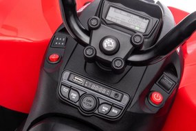 LEAN CARS Elektrická štvorkolka CAN-AM Renegade červená